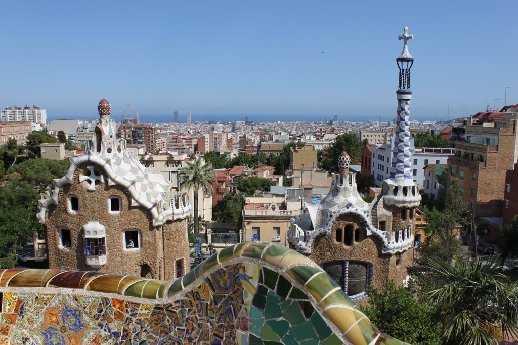 parc guell de haut